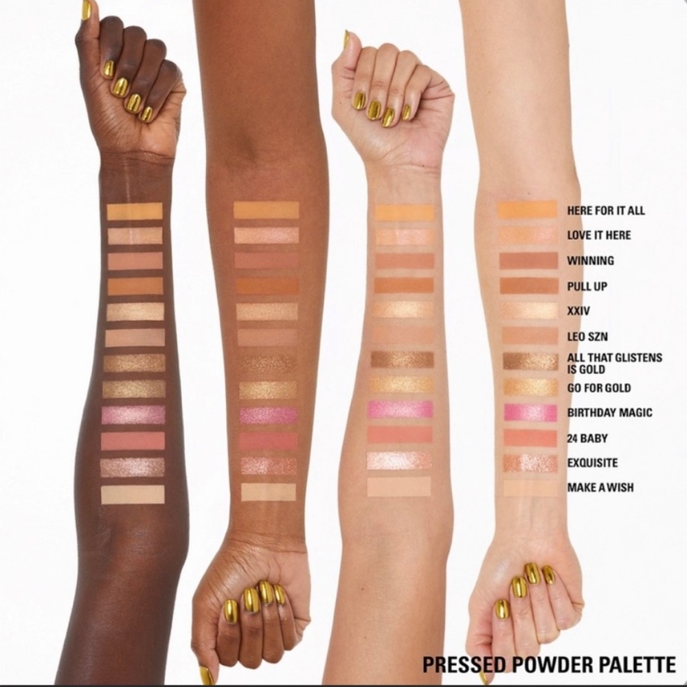 Kylie Cosmetics 24K Pressed Powder Palette. - Picture 3 of 7